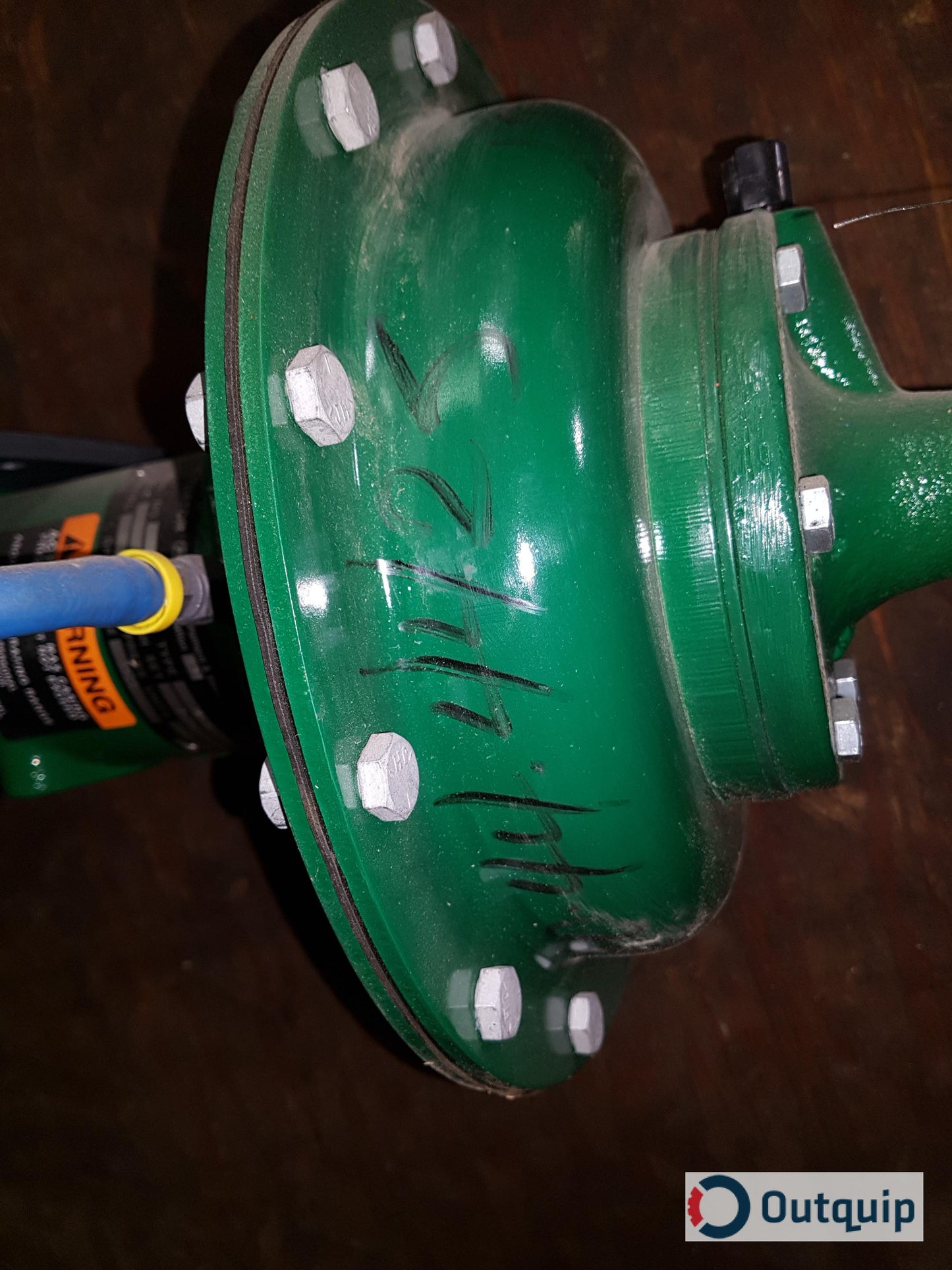 VALVE, CONTROL 1" FISHER TYPE EZ-6678-546 MICRO FORM FLANGED BODY 3/8 M FORM TRIM REVERSE