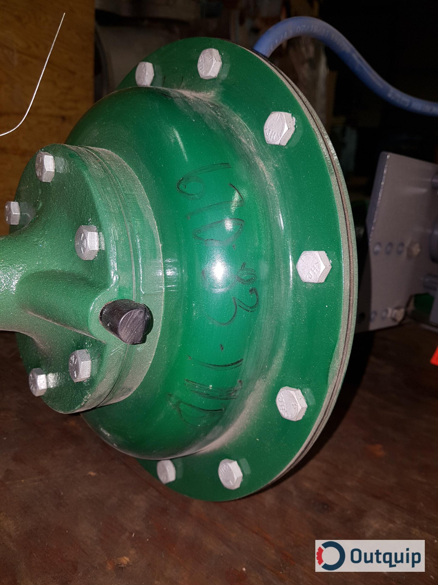 VALVE, CONTROL 1" FISHER TYPE EZ-6678-546 MICRO FORM FLANGED BODY 3/8 M FORM TRIM REVERSE