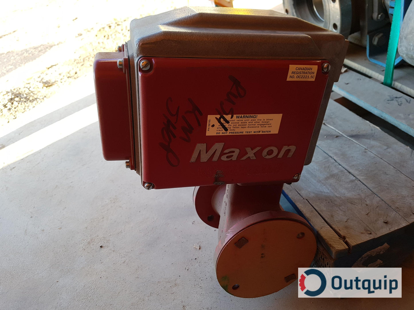 VALVE,BLEED, MAXON NATURAL GAS MODEL 3" CP STO-A 150# ANSI RAISED FACE FLANGE, STEEL BODY