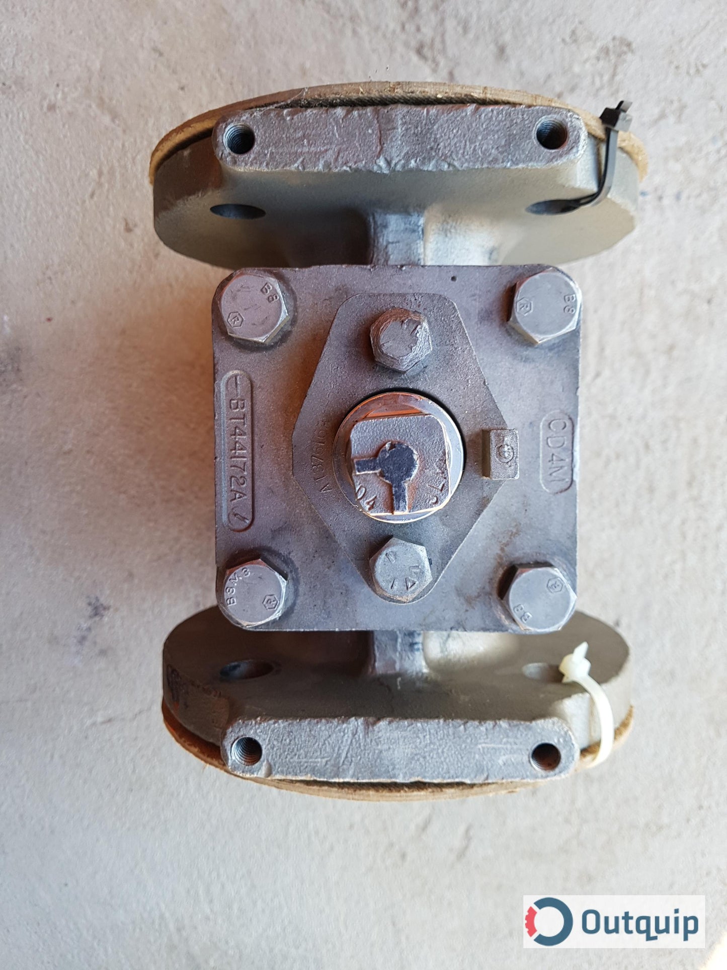 VALVE, PLUG 3" DURCO 3-WAY MG411-A-L-1-D4/D4 150# FLANGED CONNECTION PRESSURE C/W