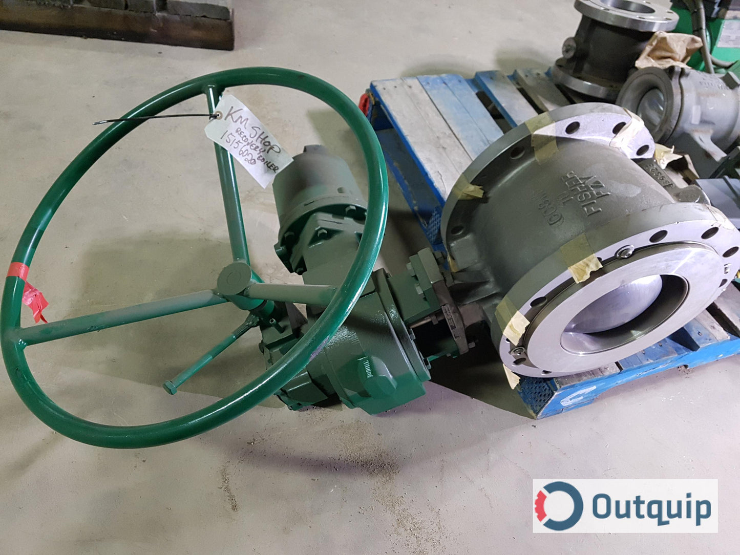 Fisher Actuator:
Type: 1061
Size:40
Fisher Body:
Size: 10"
Type: V150