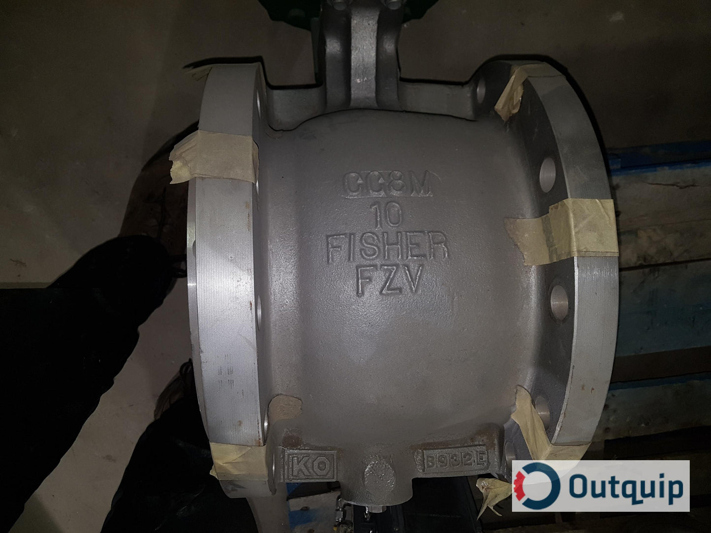 Fisher Actuator:
Type: 1061
Size:40
Fisher Body:
Size: 10"
Type: V150
