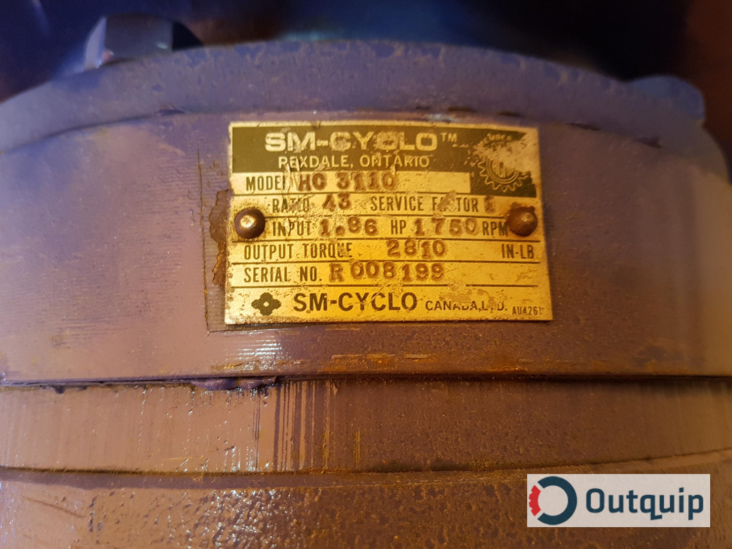 SM-Cyclo HM3175/11A
Ratio 1247:1