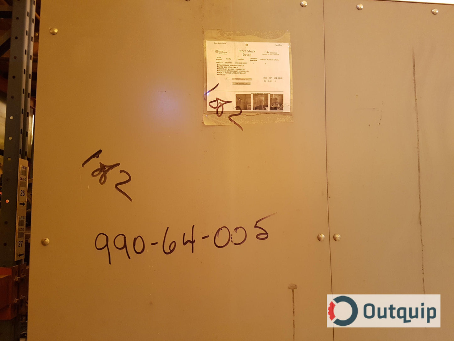 Westinghouse Switchgear Unit
