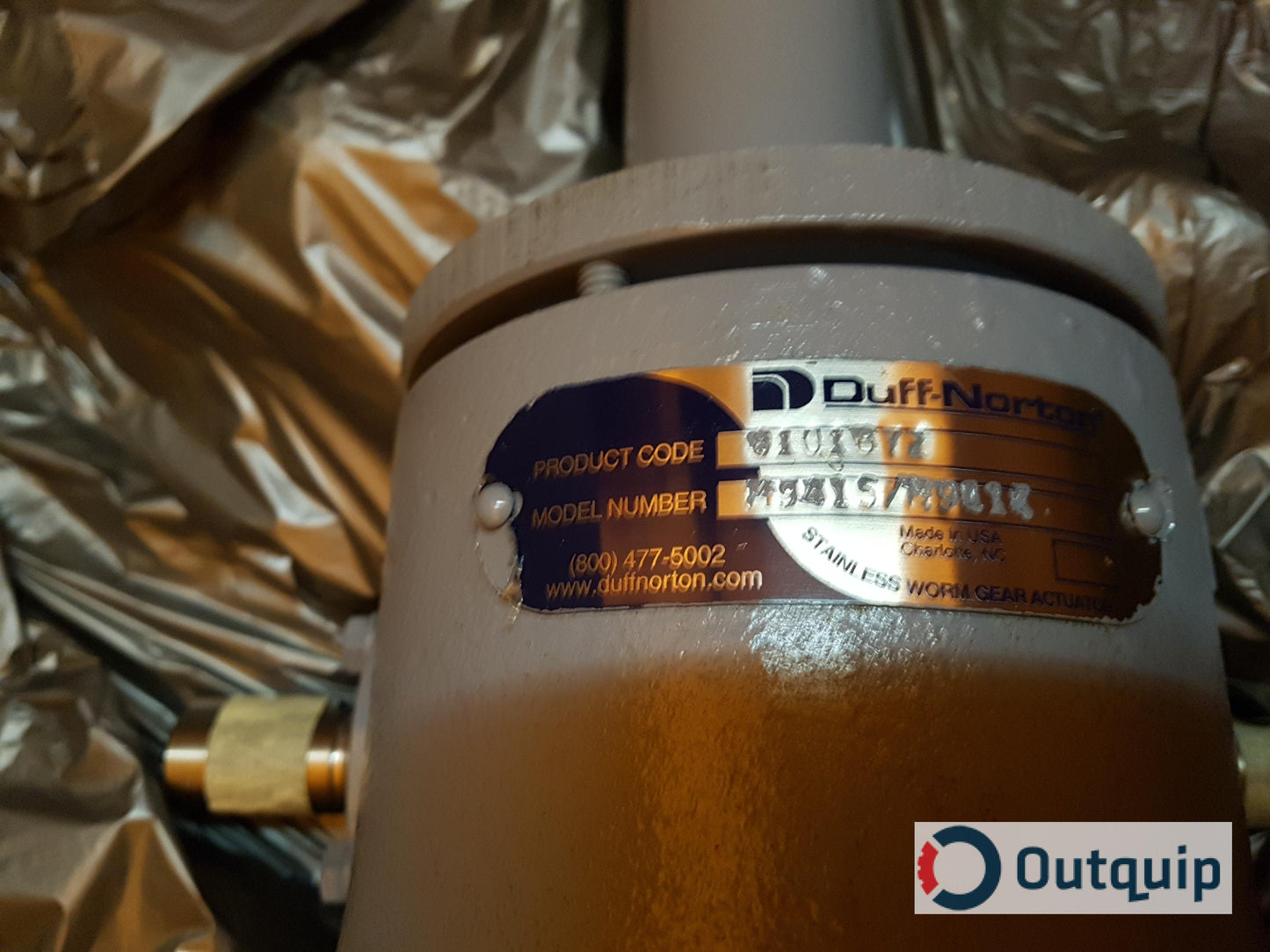 Duff Norton
Stainless Worm Gear Actuator