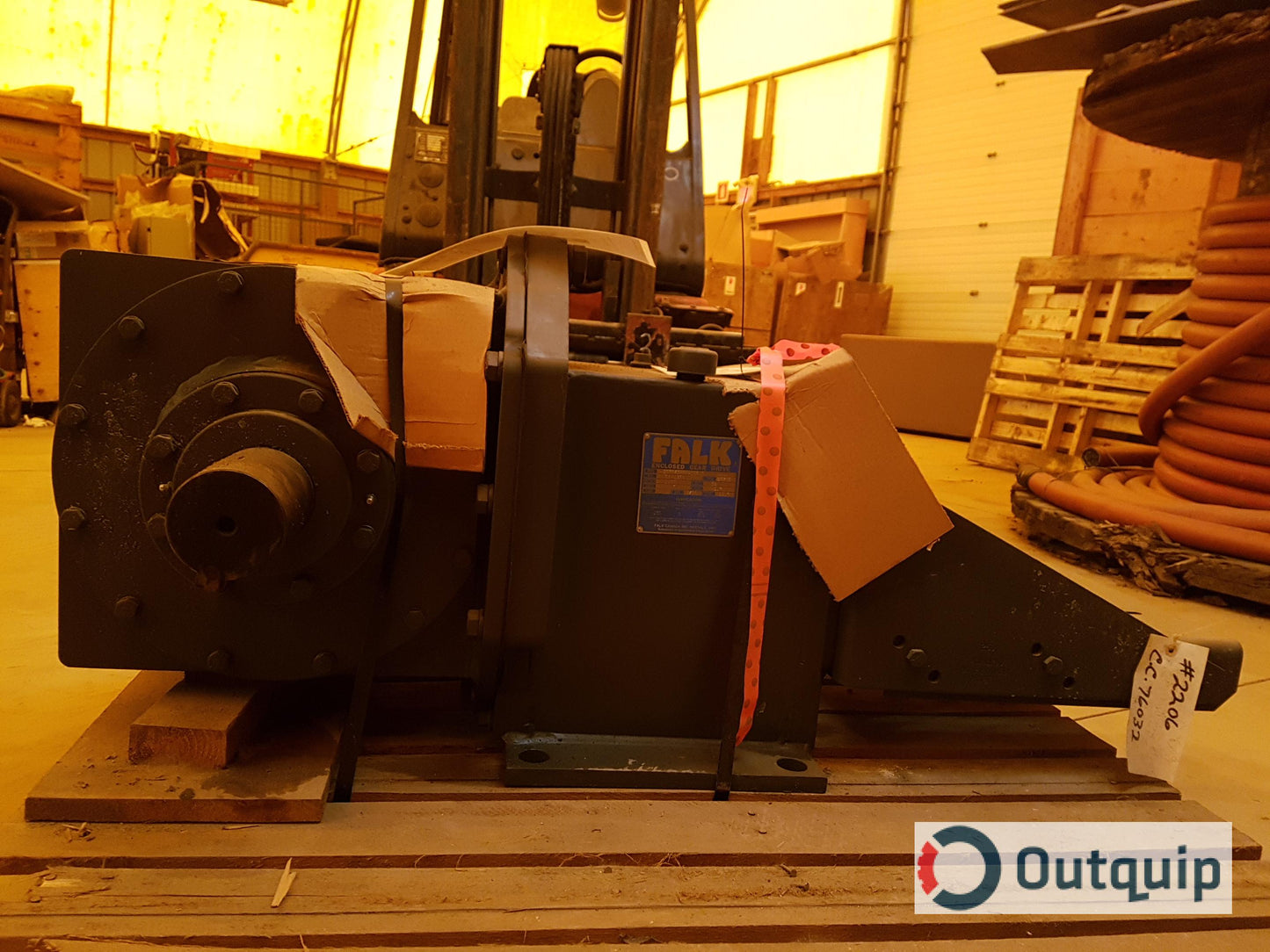 Falk - Enclosed Gear Drive
Model: 1070FZB4A Ratio: 197.0