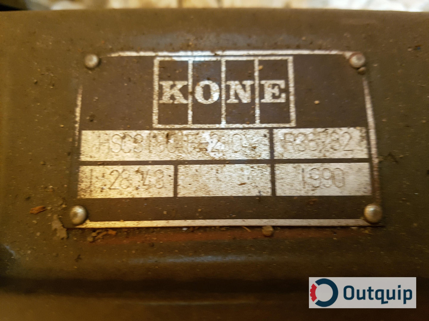 Kone
Reducer Gear
#HSC318011-280
Ratio: 28.42:1