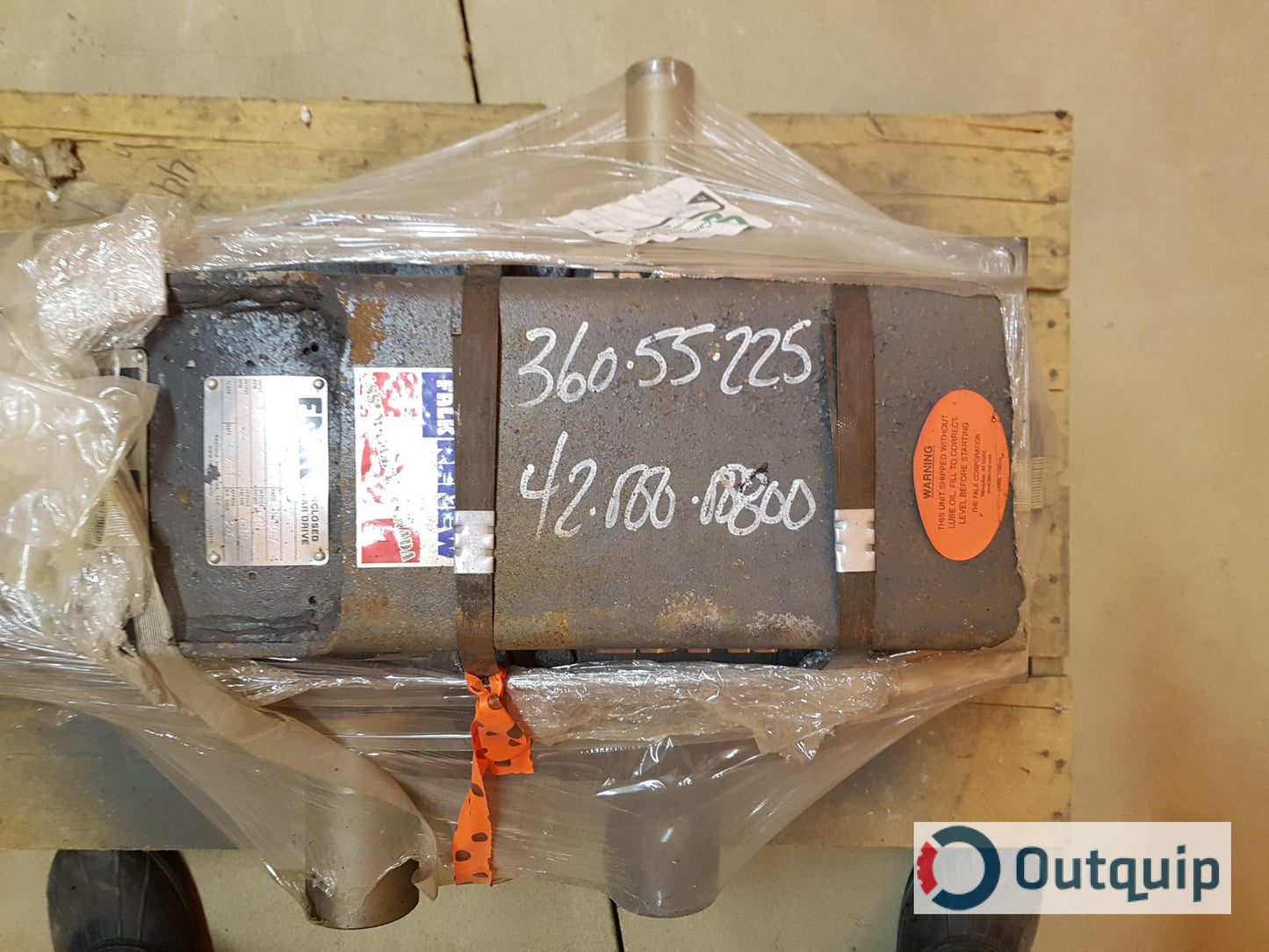 Falk Enclosed Gear Drive Model: 2050Y1-B R11-20 Ratio: 5.267