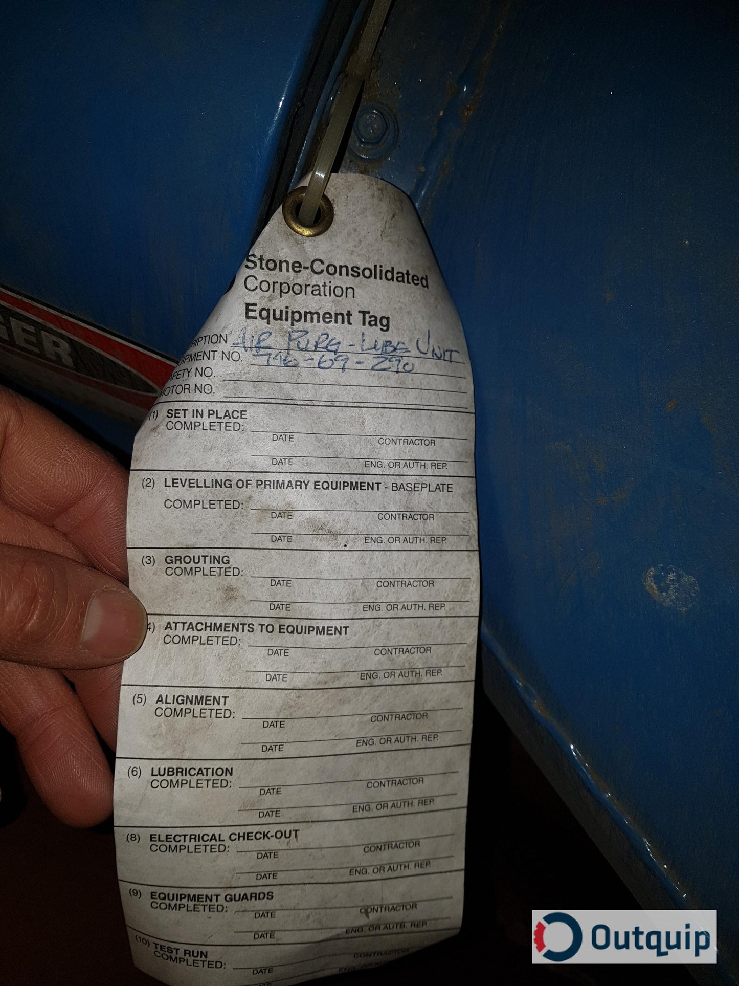 Beloit - Exhaust fan with motor