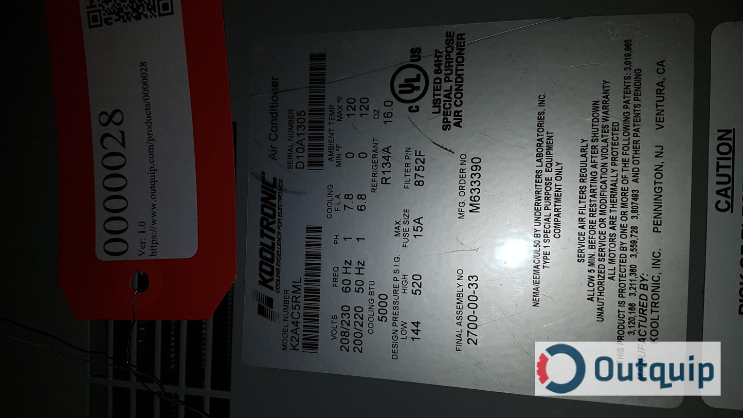 Kooltronic air conditioner