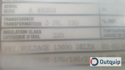 Three Phase ISO Transformer
