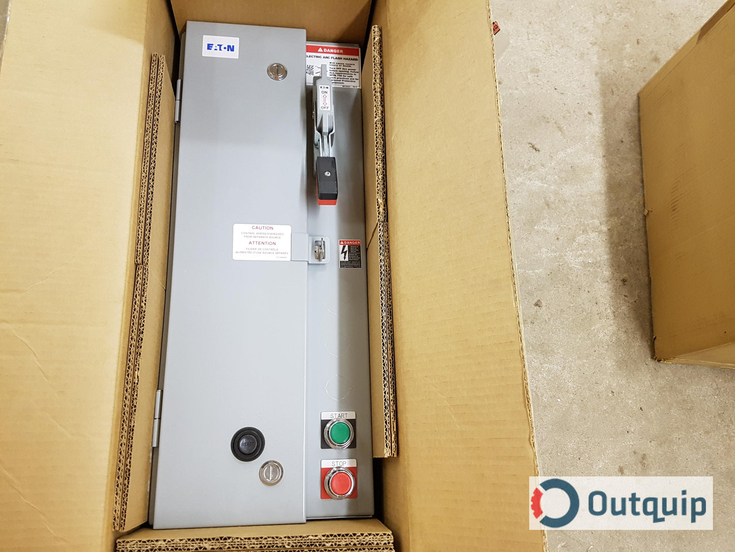 STARTER, COMBINATION SIZE 2 NON-REVERSING WITH FUSIBLE MOTOR CIRCUIT SWITCH EEMAC 1