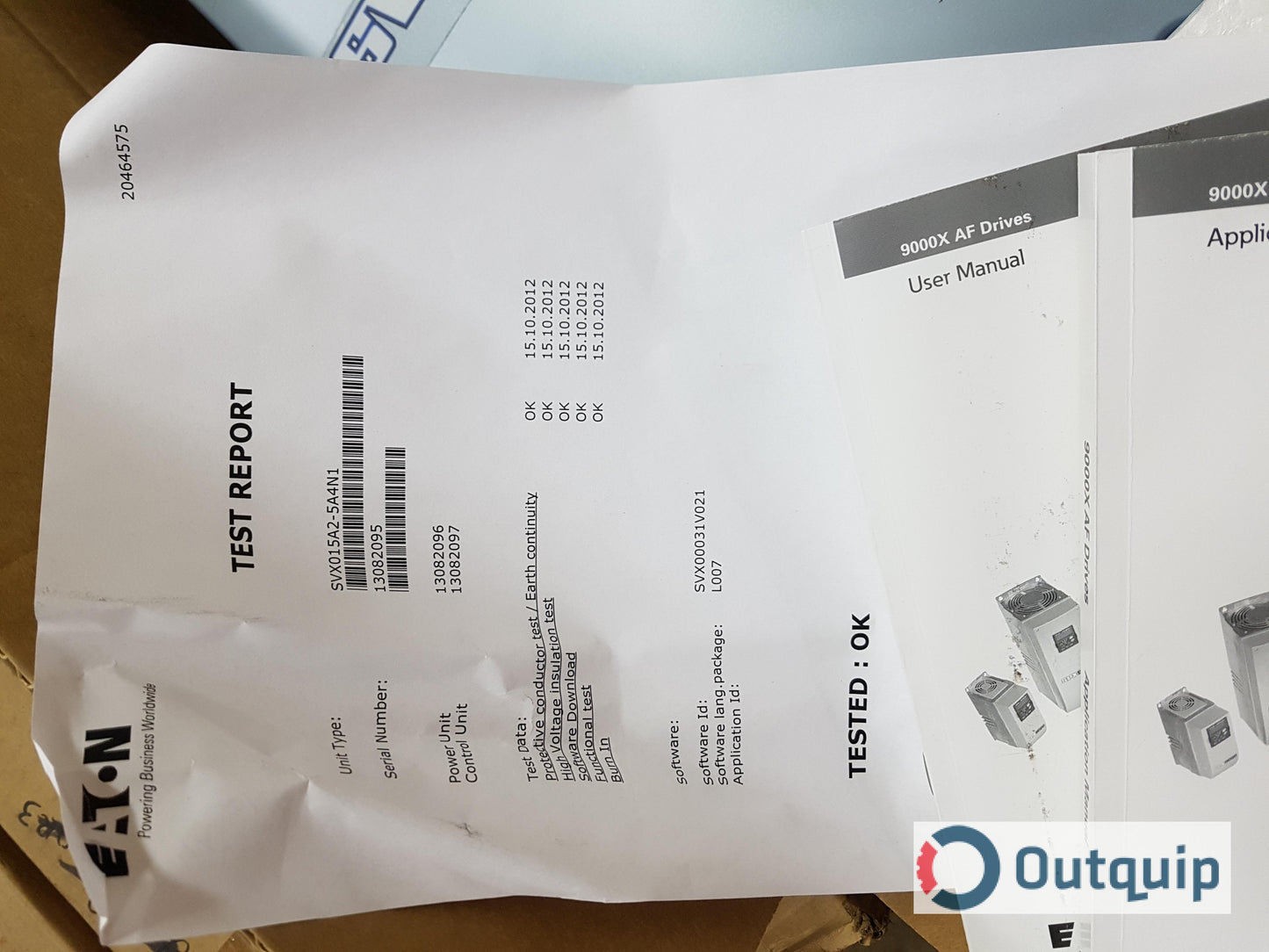 Eaton SVX9000 Adjustable Frequency Drive
