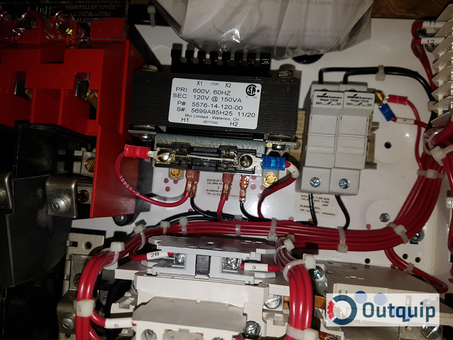 STARTER,SIZE 2 FVNR FUSIBLE CUTLER-HAMMER UNITROLSTARTER,SIZE 2 FVNR FUSIBLE CUTLER-HAMMER UNITROL MARK IV SERIES A-1 PART #MN54G12-IV