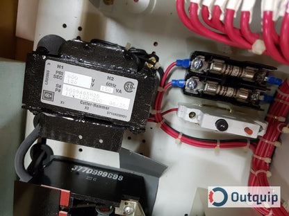 STARTER,SIZE 2 CUTLER-HAMMER REVERSING NEMA FULL VOLTAGE SERIES B-1 PART #A50DNO