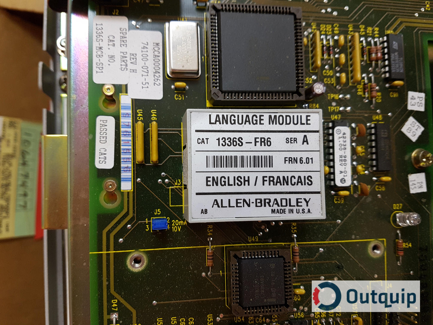 DRIVE,VARIABLE FREQUENCY 10HP 600V ALLEN-BRADLEY CAT # 1336S-C010-AN-FR4