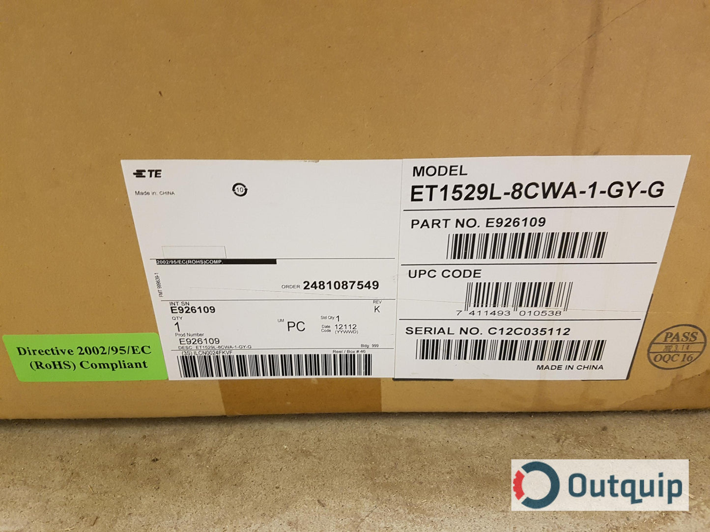 ELO Touch Screen Monitor