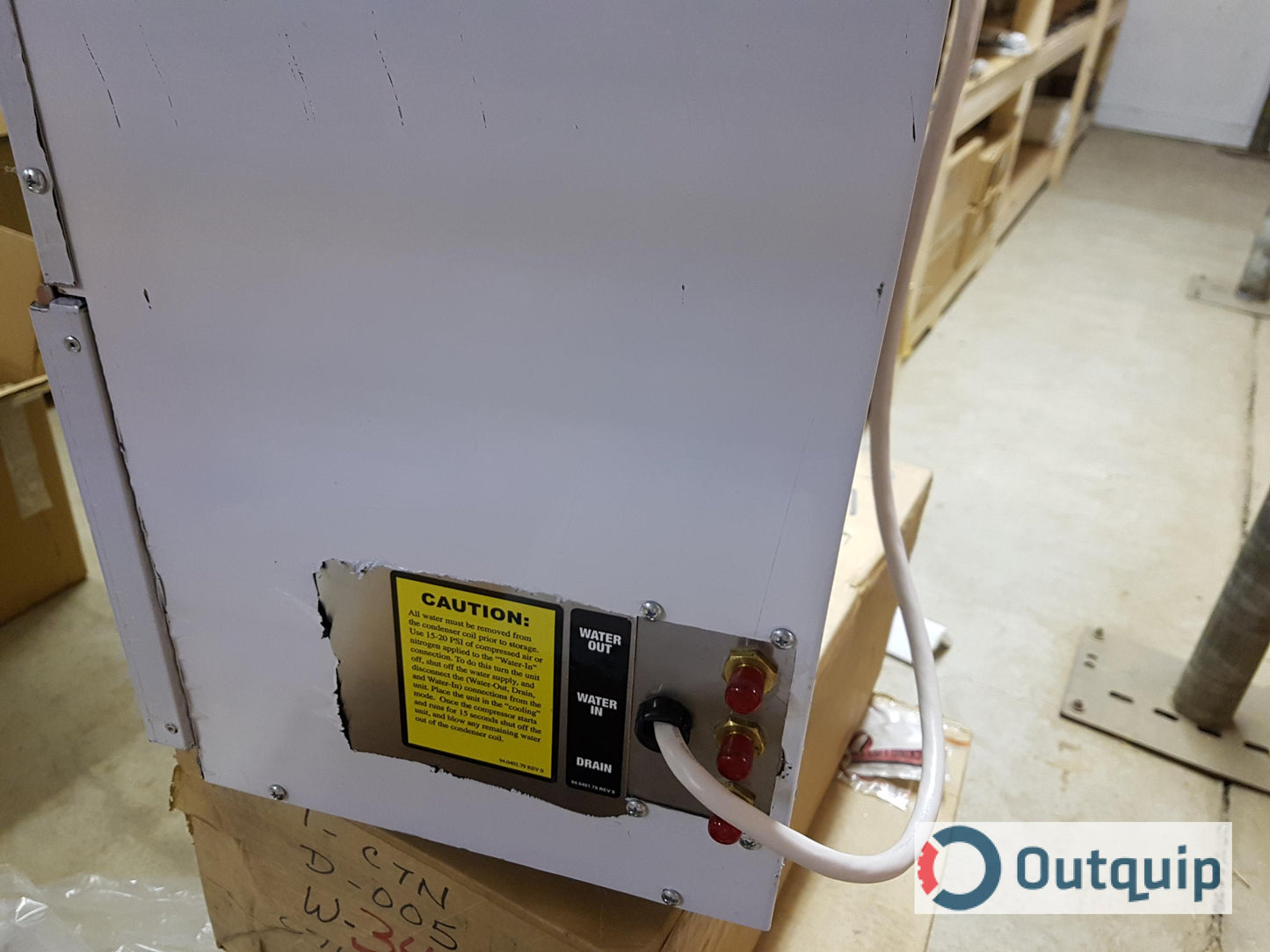 CONDITIONER, AIR KOOLETTE KOLDWAVE MODEL #5WK07BEA 115 VAC WATER COOLED 7000 BTU