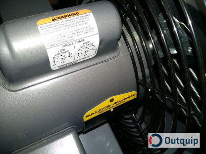 Heat Exchanger 1 Phase Motor