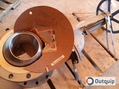 VALVE, GATE 10&quot; 13.25&quot; FACE TO FACE FLANGED END CONNECTION, 150# PRESSURE