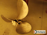 PROPELLER, TYPE A 312 39&quot; DIA 317SS 3-3/4&quot; DIA BORE GREEY LIGHTNIN MODEL 4VS-100 SERIAL