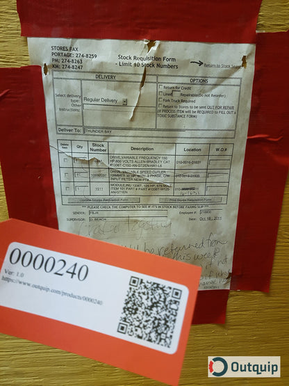Allen-Bradley
CAT: 1336T-W125-AN-GT0  SER B
700V 300A