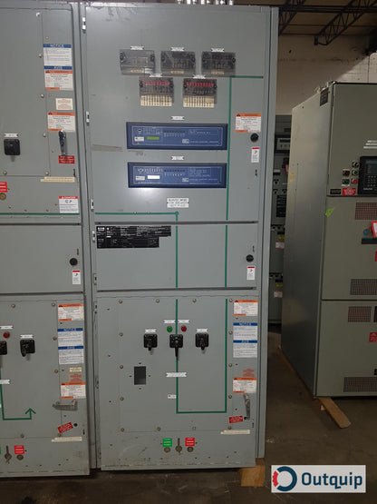 Cutler-Hammer VacClad-WSwitchgear Assembly 3 Cabinets