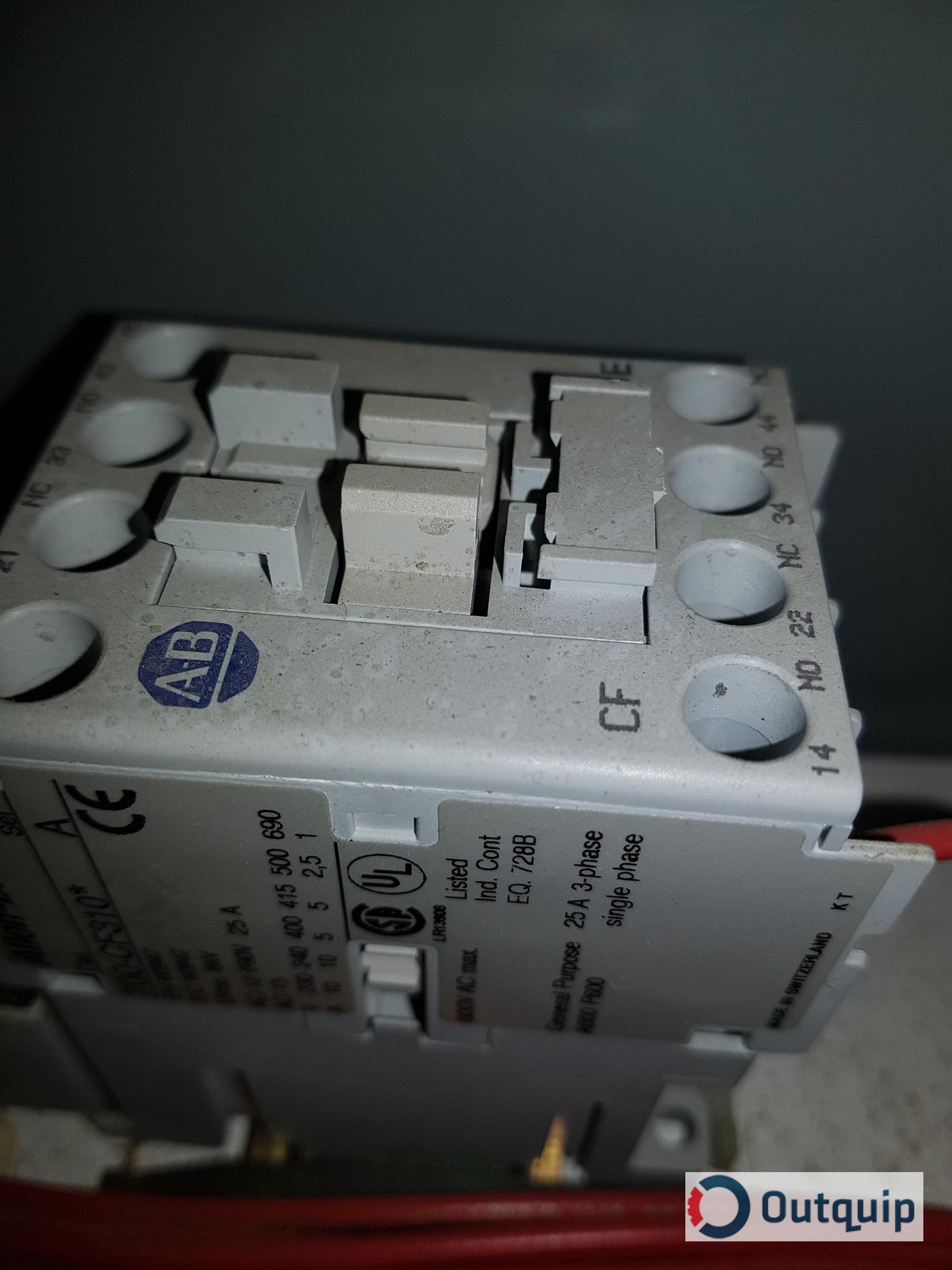 STARTER,ALLEN-BRADLEY SIZE 5 FOR UNIT SCA2100MCC *FOR EFFLUENT BUILDING MCC