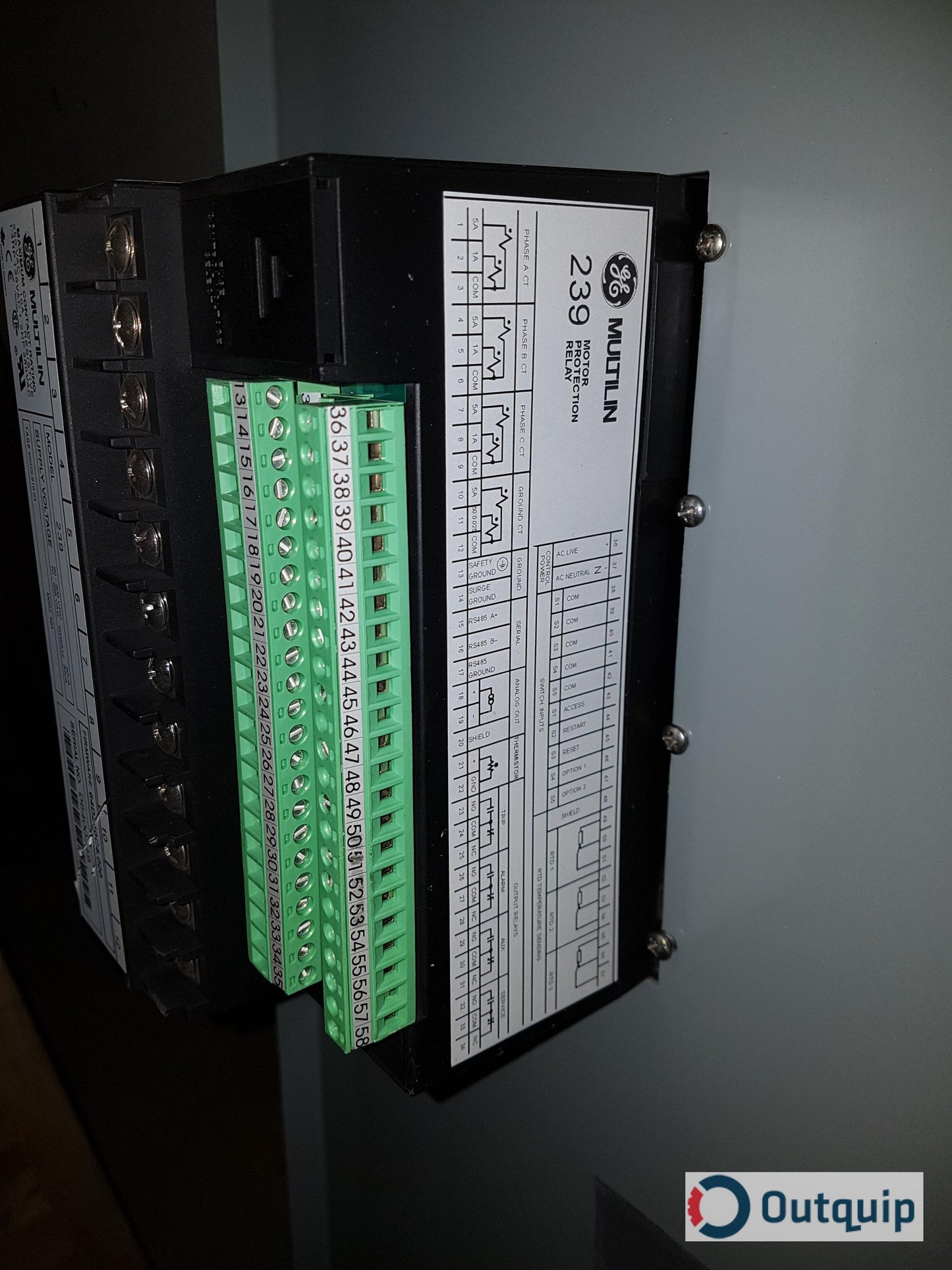 STARTER,ALLEN-BRADLEY SIZE 5 FOR UNIT SCA2100MCC *FOR EFFLUENT BUILDING MCC
