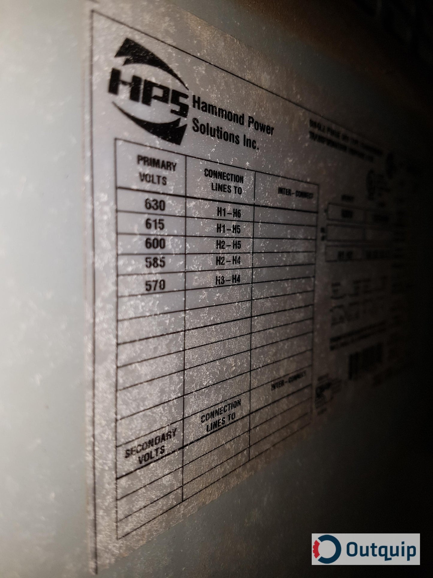 Hammond transformer