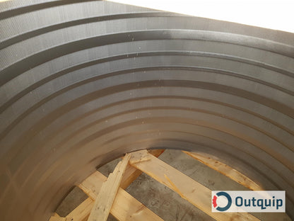 SCREEN,BASKET VERTICAL 30,31 ATF PROFILE IVB SLOTTED MATERIAL:316 FINISH: C4