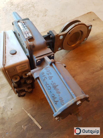 VALVE,BUTTERFLY DEZURIK HI-PRESS MODEL 8550 WE SS1 3 NWG3C4 P19 SIZE 6&quot; BODY &amp; TRIM