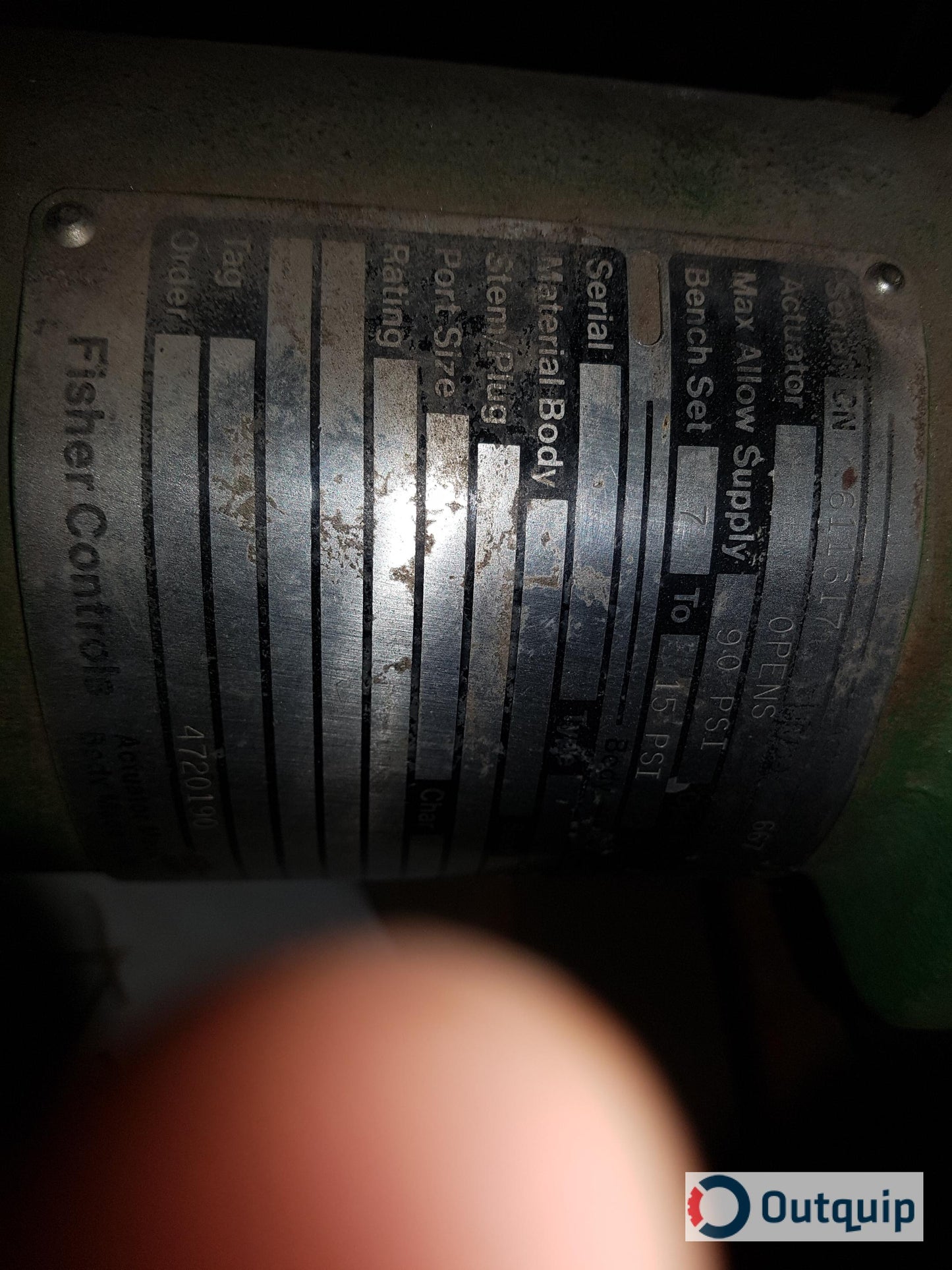 VALVE,FISHER 667 RSS 1-1/2&quot; FACE TO FACE DIN 7.88&quot; TRIM 1-1/2&quot; SPARE (REPAIRABLE)