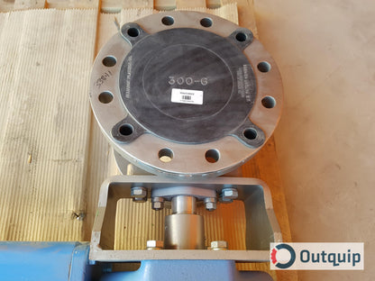 VALVE, 6&quot; METSO MODEL 730S313700WT, ONE PIECE BODY RATED TO 500 DEG F C/W 300#