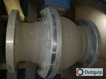 VALVE,BALL 8&quot; FIG #825A435K 18&quot; FACE TO FACE FLANGED END CONNECTION 150# PRESSURE
