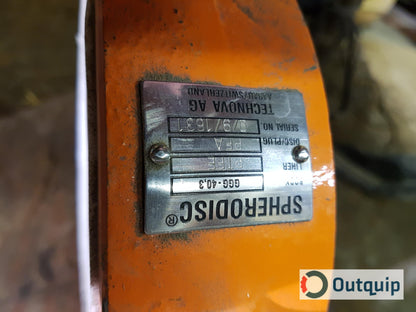 VALVE,PLUG DURCO MODEL BL38K SIZE 6&quot; 150# FLANGED END CONNECTION DUCTILE IRON BODY
