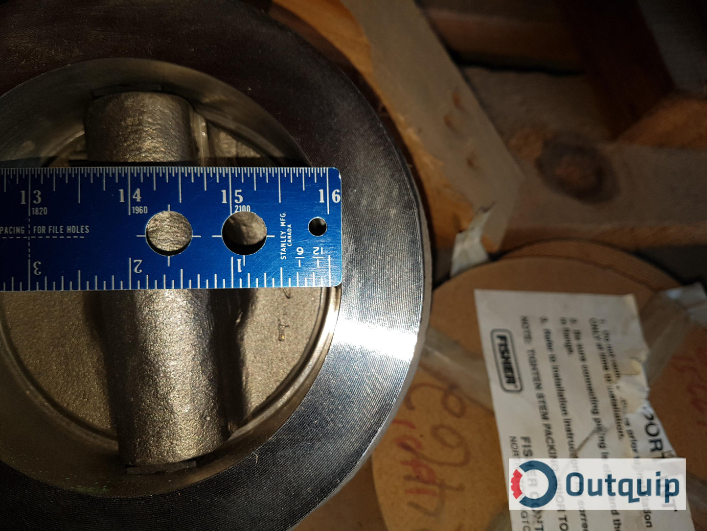 VALVE,4&quot; FISHER 38560/1052-33/ 3620J BODY 317SS DISC 317SS SEAL PTFE FAIL CLOSED AIR TO