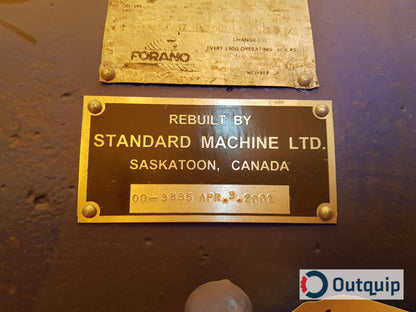 Forano Gear Reducer Size SI-13-11 Ratio: 3.5:1