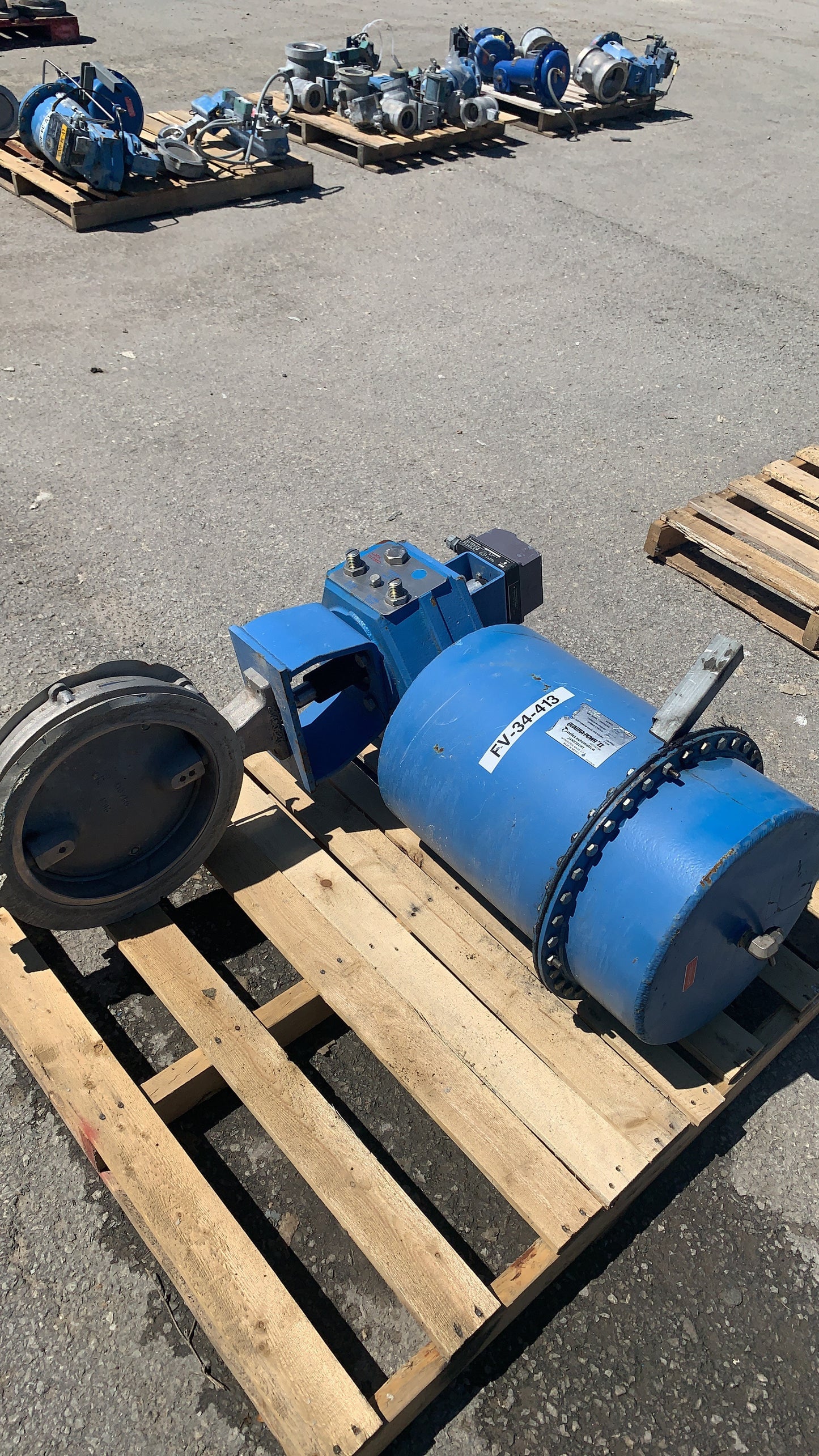 12" Metso actuator FV-34-413