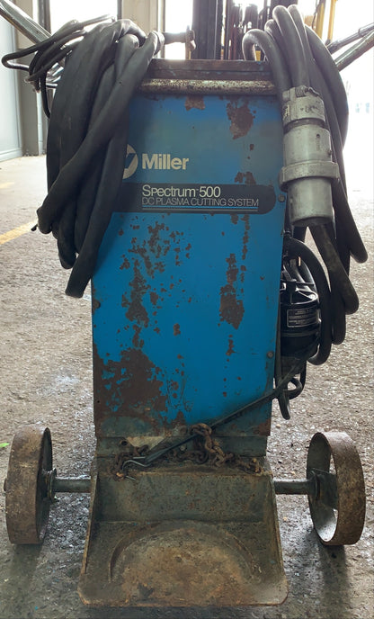 Miller spectrum 500 Dc plasma cutting system