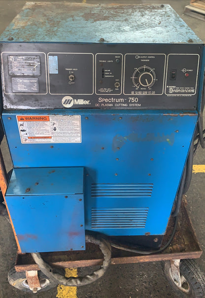 Miller spectrum 750 DC PLASMA SYSTEM